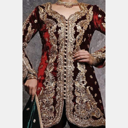 Deepak Perwani,Rizwan_Beyg,Lehenga,Sharara,Gharara,Shalwar_Kameez,Salwar_Kameez,Embroidered_Jacket,Indian_Desinger,Pakistani_Designer,Pakistani_XL